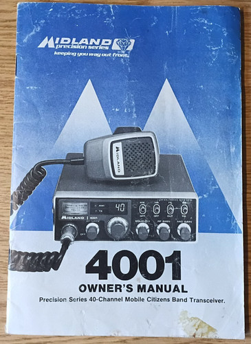 Midland 4001 channel cb - 4001, 40