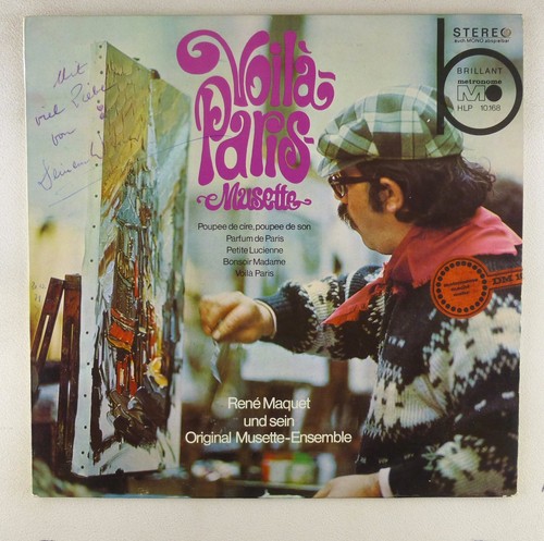 Vinyle rene maquet - lp,