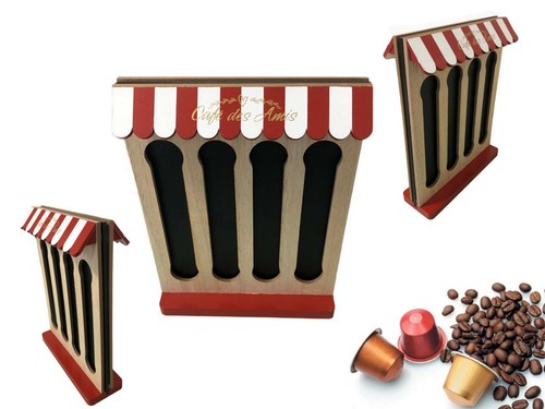 Stand porte capsules café - stand,