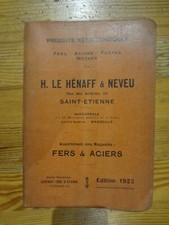 Ancien Catalogue 1923 Produits