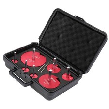 Lot de 7 alésoirs pour tuyaux en PVC, professionnel, en aluminium, avec tête