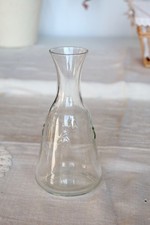 Carafe vintage en verre à