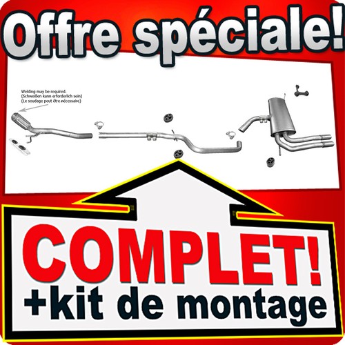 échappement pour seat - seat, altea
