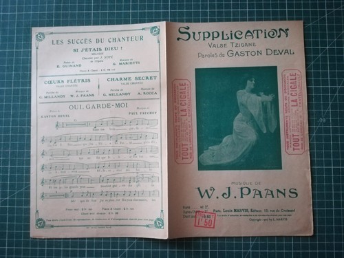 Yv067 ancienne partition - yv067,