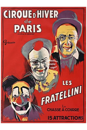 Cirque clown fratellini - cirque,