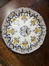 ANCIENNE ASSIETTE en FAIENCE