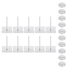 50mm Cheville Perforee D'Isolation Avec Rondelle, 100 Lots 2in Clou Isolant
