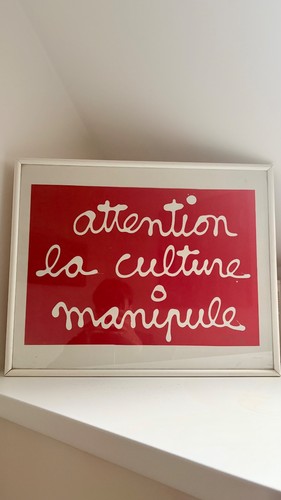 Ben vautier œuvre signée - ben,