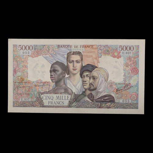 Billet 5000 francs empire - billet,