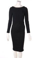 Maje Soirée Robe Faux Cuir