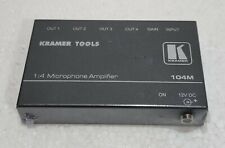 Kramer 104M 90-011490 1:4 Dynamique Micro Distribution Amplificateur 12V Dc