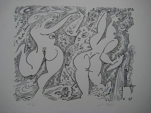 Masson andre lithographie 1971 - andre,