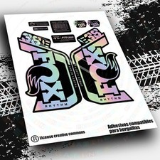RWP-573 AUTOCOLLANTS COMPATIBLES FOURCHE FOX 38 RHYTHM EBIKE 2023