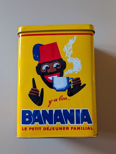 Boîte banania réédition - boîte, banania,