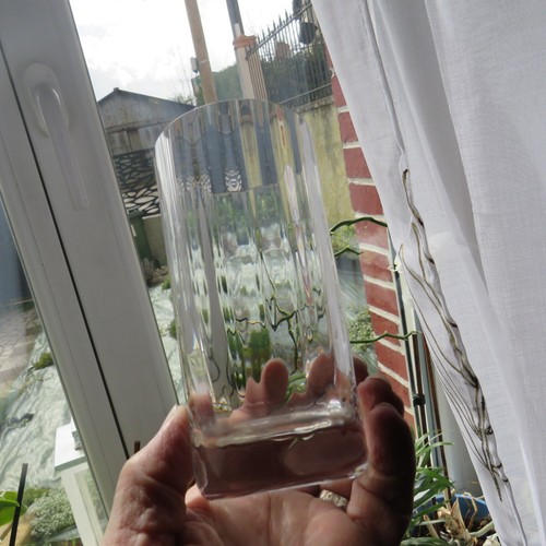 Verre orangeade en cristal - orangeade,