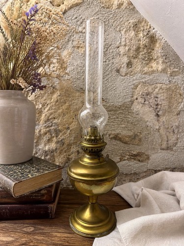 Lampe pétrole ancienne en - lampe,