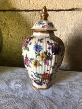 Pot porcelaine fine décor - porcelaine,