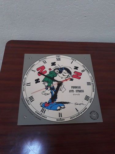 Gaston lagaffe horloge murale - gaston,