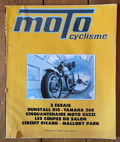 Magazine moto cyclisme 30 - moto,
