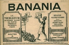 Publicité ancienne Banania le meilleur déjeuner issue de magazine 1923