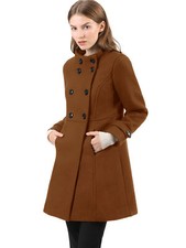 Manteau d'hiver col montant