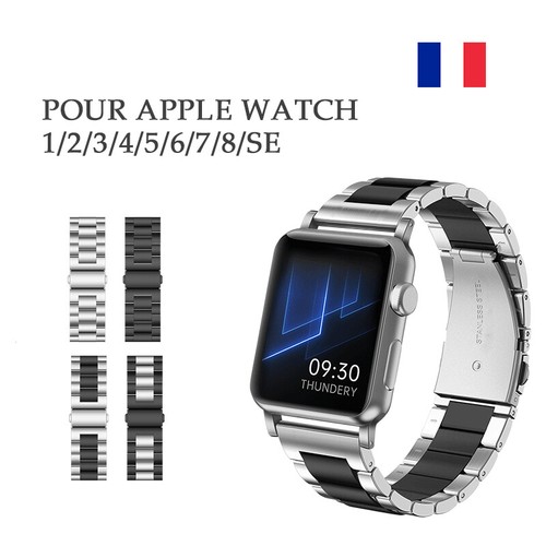 Bracelet acier pour apple - bracelet,