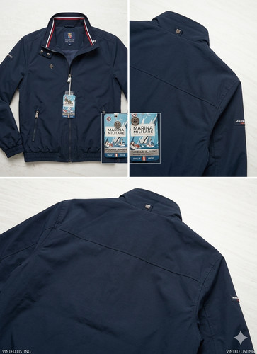 Blouson voile bleue modèle - blouson,