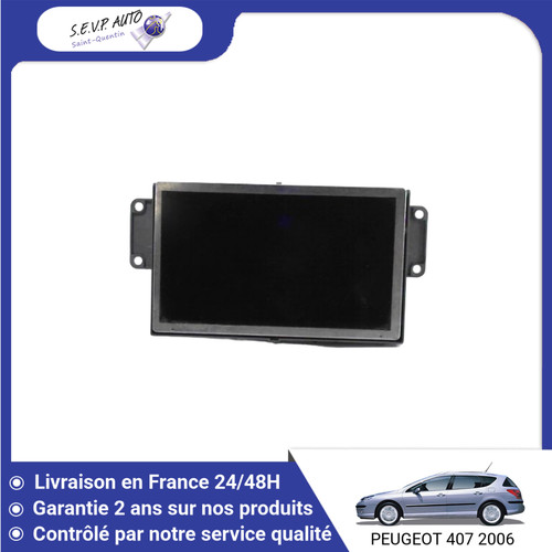 Ecran gps peugeot 407 - ecran,