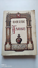 Faust. Goethe. Enseigne pot cassé 1942. Numéroté. Bois de Louis-William Graux