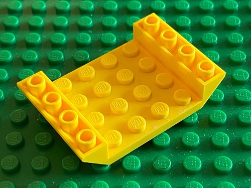 Lego yellow slope inverted ref - yellow,