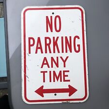 ANCIENNE PLAQUE ÉMAILLÉE Panneau De SIGNALISATION  USA 31 cm x46 cm