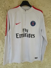 Maillot Sweat PSG PARIS SAINT-GERMAIN vintage NIKE training football shirt XL