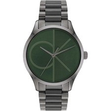 Montre Homme CK CALVIN KLEIN ICONIC 25200164 Acier Inoxydable Noir Vert