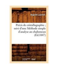 Précis de Cristallographie