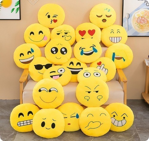 Emoticon emoji sofa cushion - emoticon,