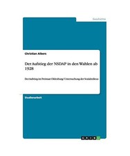 Der Aufstieg der NSDAP in den