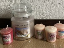 Lot 5 Bougies parfumées