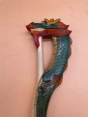 Shaman staff canne serpent - staff,