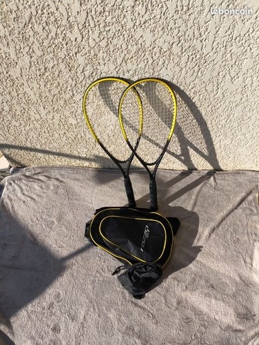 Lot raquettes de squash - de,
