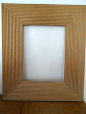 Beau Grand Cadre en Bois de