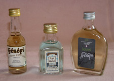 Lot 3 mignonnettes liqueur de