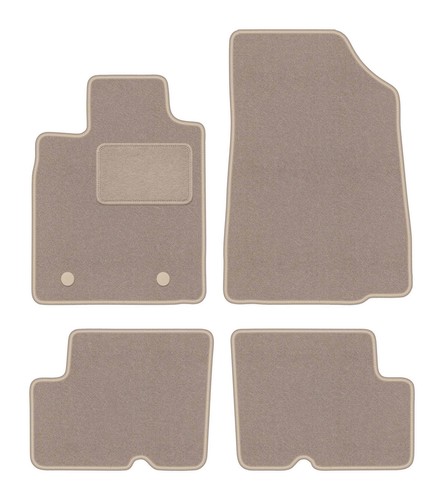 Tapis sol velours beige - tapis, en