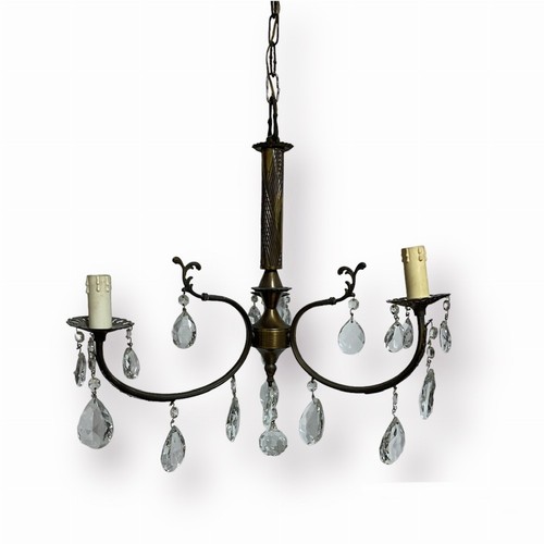 Lampadaire vintage bronze - vintage,