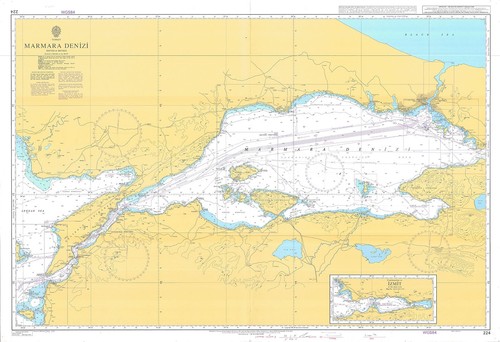 Carte maritime nautique papier - maritime,