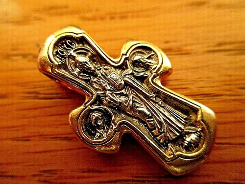 Grande croix orthodoxe or - croix, en