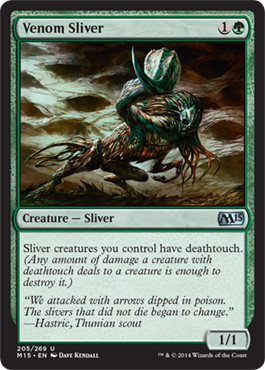 Magic mtg slivoïde venimeux - magic,