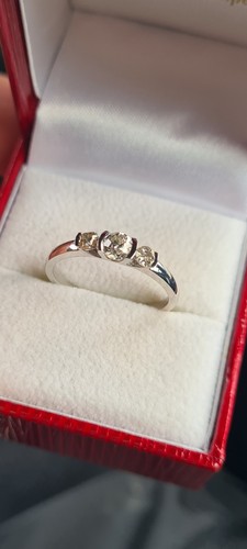 Bague fiançailles blanc - fiançailles,