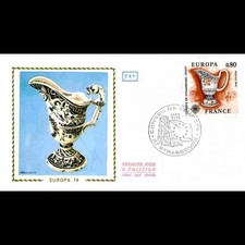 CEF - EUROPA (1877) - Faïence - 8/5/1976 Strasbourg