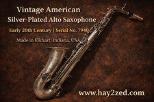 Vintage Silver-Plated Alto