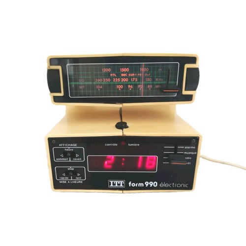 Radio reveil space age années - radio,
